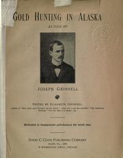 Cover of: Gold hunting in Alaska by Joseph Grinnell