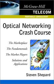 Cover of: Optical Networking Crash Course