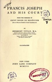 Cover of: Francis Joseph and his court