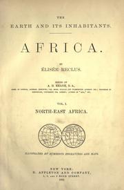 Cover of: Africa by Élisée Reclus