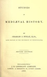 Cover of: Studies in mediæval history.
