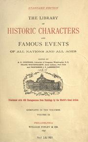 The library of historic characters and famous events of all nations and all ages by Ainsworth Rand Spofford