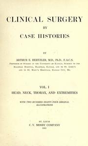 Cover of: Clinical surgery by case histories