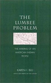 Cover of: The Lumbee problem by Karen I. Blu