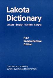 Cover of: Lakota Dictionary by 