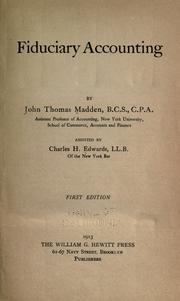 Fiduciary accounting by John T. Madden