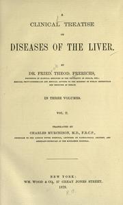 Cover of: A clinical treatise on diseases of the liver