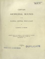 Certain antiquities of the Florida west-coast by Clarence B. Moore