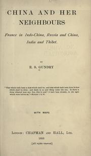 Cover of: China and her neighbours by R. S. Gundry