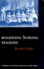 Cover of: Boarding School Seasons by Brenda J. Child