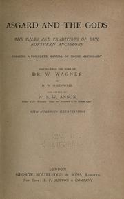 Cover of: Asgard and the Gods by Wilhelm Wägner
