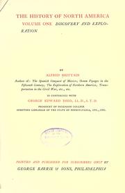 Cover of: The History of North America by edited by G.C. Lee and F.N. Thorpe.
