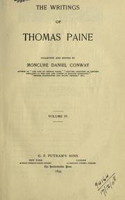 Cover of: Writings. by Thomas Paine