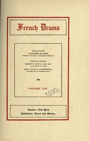 Cover of: The Drama: its history, literature and influence on civilization.