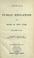 Cover of: Annals of public education in the state of New York, from 1626 to 1746.