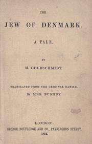 Cover of: The Jew of Denmark by Meïr Goldschmidt
