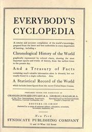 Everybody's cyclopedia by Charles Leonard-Stuart