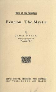 Cover of: Fénelon, the mystic