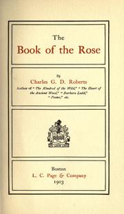 Cover of: The book of the rose
