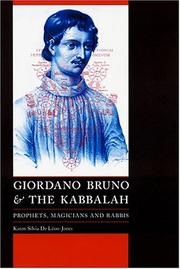 Cover of: Giordano Bruno and the Kabbalah