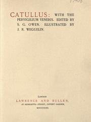 Cover of: Catullus: with the Pervigilium Veneris. by Gaius Valerius Catullus