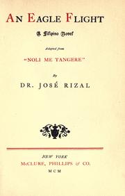 Cover of: An eagle flight by José Rizal