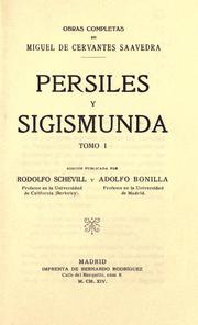 Cover of: Persiles y Sigismunda by Miguel de Cervantes Saavedra