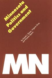Cover of: Minnesota Politics and Government (Politics and Governments of the American States)