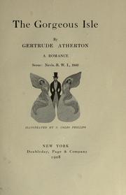 Cover of: The  gorgeous isle by Gertrude Atherton
