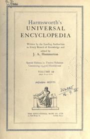 Cover of: Harmsworth's Universal encyclopedia