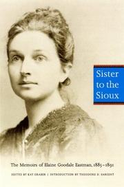 Sister to the Sioux by Elaine Goodale Eastman