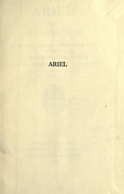 Cover of: Ariel by José Enrique Rodó