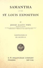Cover of: Samantha at the St. Louis Exposition by Marietta Holley