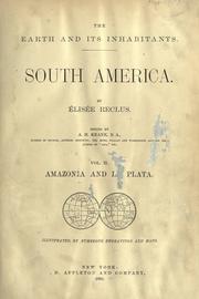 Cover of: South America by Élisée Reclus