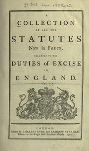 Cover of: Public General Acts