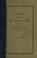 Cover of: Address delivered by Mr. James J. Hill before the Kansas City, Mo., commercial club, Novermber 19, 1907.