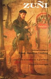Cover of: Zuni by Frank Hamilton Cushing
