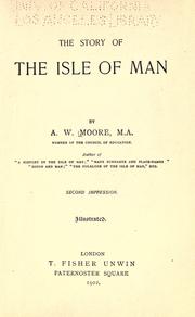 Cover of: Story of the Isle of Man: an historical reader for the Manx schools.