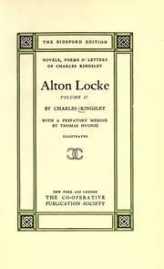 Cover of: Alton Locke. by Charles Kingsley