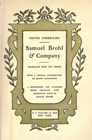 Cover of: Samuel Brohl and company