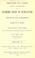 Cover of: Reports of cases adjudged and determined in the Supreme court of judicature and Court for the trial of impeachments and correction of errors of the state of New York