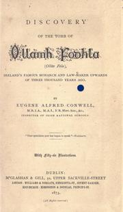 Cover of: Discovery of the tomb Ollamh Fodhla (Oll©Œav F©Æola), Ireland's famous monarch and law-maker upwards of three thousand years ago.