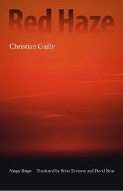 Cover of: Red Haze by Christian Gailly
