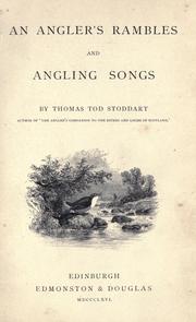 Cover of: angler's rambles and angling songs