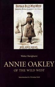 Cover of: Annie Oakley of the Wild West