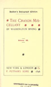 Cover of: Works. by Washington Irving