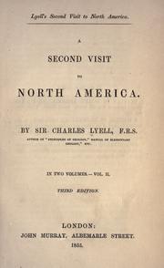 Cover of: A second visit to North America