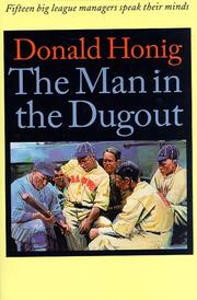 Cover of: The man in the dugout | Donald Honig