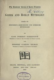 Cover of: Greek and Roman mythology by Steuding, Hermann