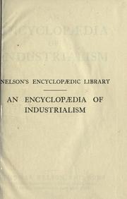 Cover of: An encyclopædia of industrialism